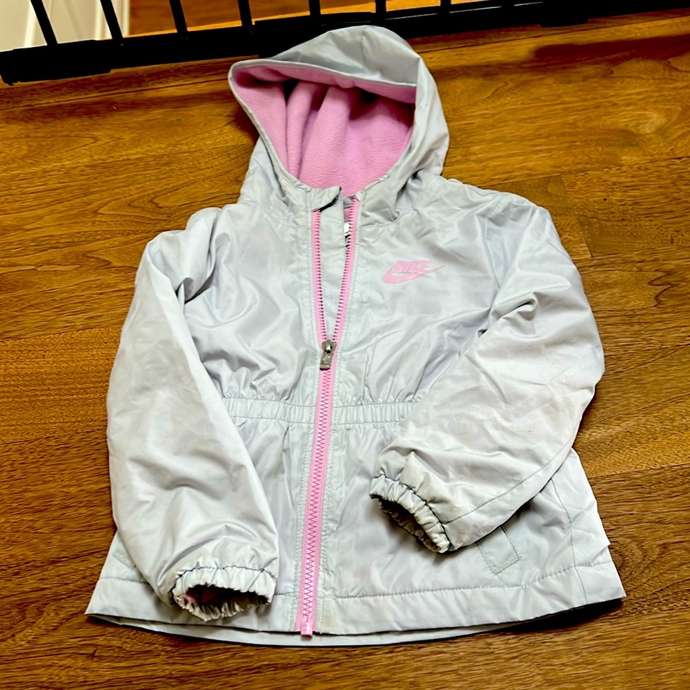 Nike fall coat with fleece inside